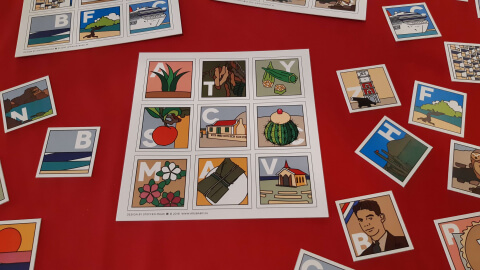 Exhibition at Biblioteca Nacional Oranjestad